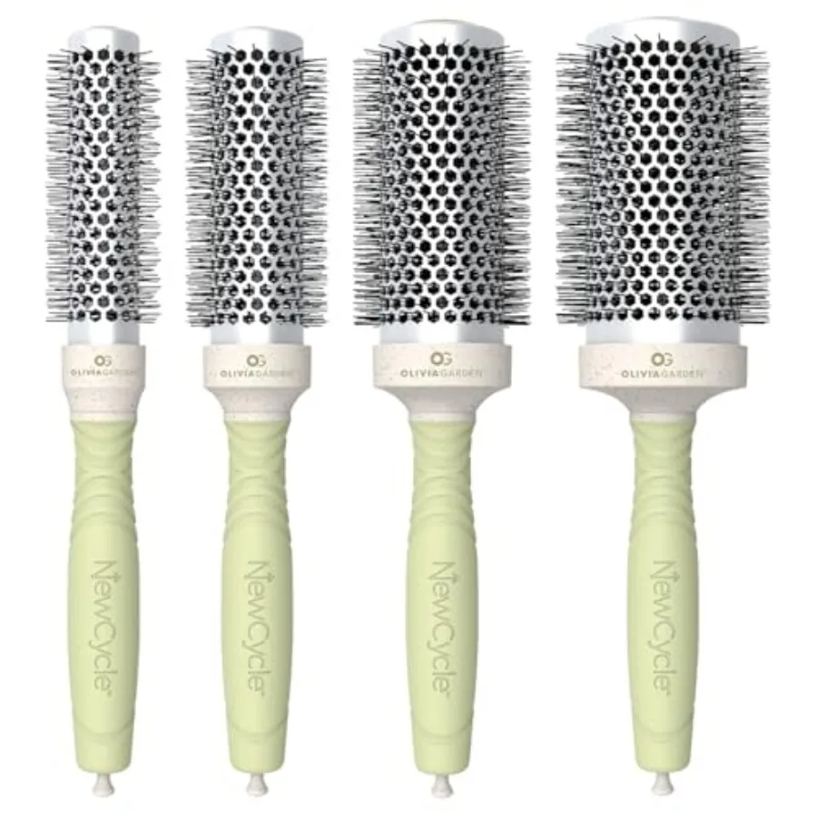 NewCycle Round Thermal Hair Brush not electrical with ceramic barrel ionic technology and made from 100% recycled material (exc
NewCycle Round Thermal Hair Brush not electrical with ceramic barrel ionic technology and made from 100% recycled material (exc