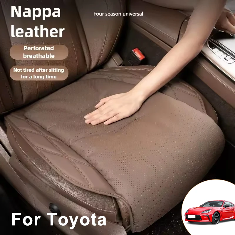 New Car Seat Cushion Waist Cushion For Toyota Breathable and Ventilated Nappa Leather All Season Front Seat Cushion
New Car Seat Cushion Waist Cushion For Toyota Breathable and Ventilated Nappa Leather All Season Front Seat Cushion