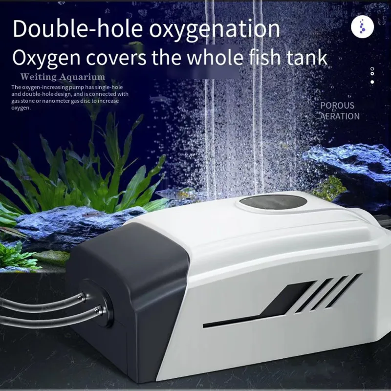 Fish tank oxygen pump silent oxygen pump fish tank oxygen pump small household high-power oxygen pump fish tank accessories 220v 
Fish tank oxygen pump silent oxygen pump fish tank oxygen pump small household high-power oxygen pump fish tank accessories 220v
