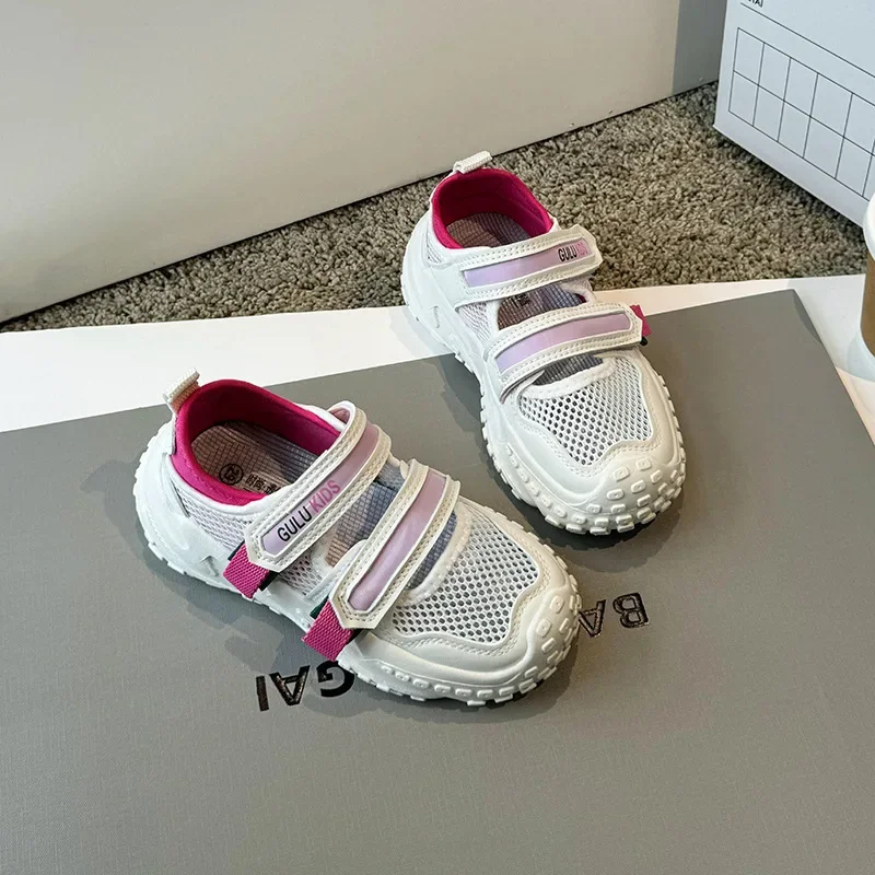 2025 Children Fashion Sneakers for Girls Summer New Korean Style Soft Bottom Anti-slippery Versatile Chic School Trend Sandals
2025 Children Fashion Sneakers for Girls Summer New Korean Style Soft Bottom Anti-slippery Versatile Chic School Trend Sandals