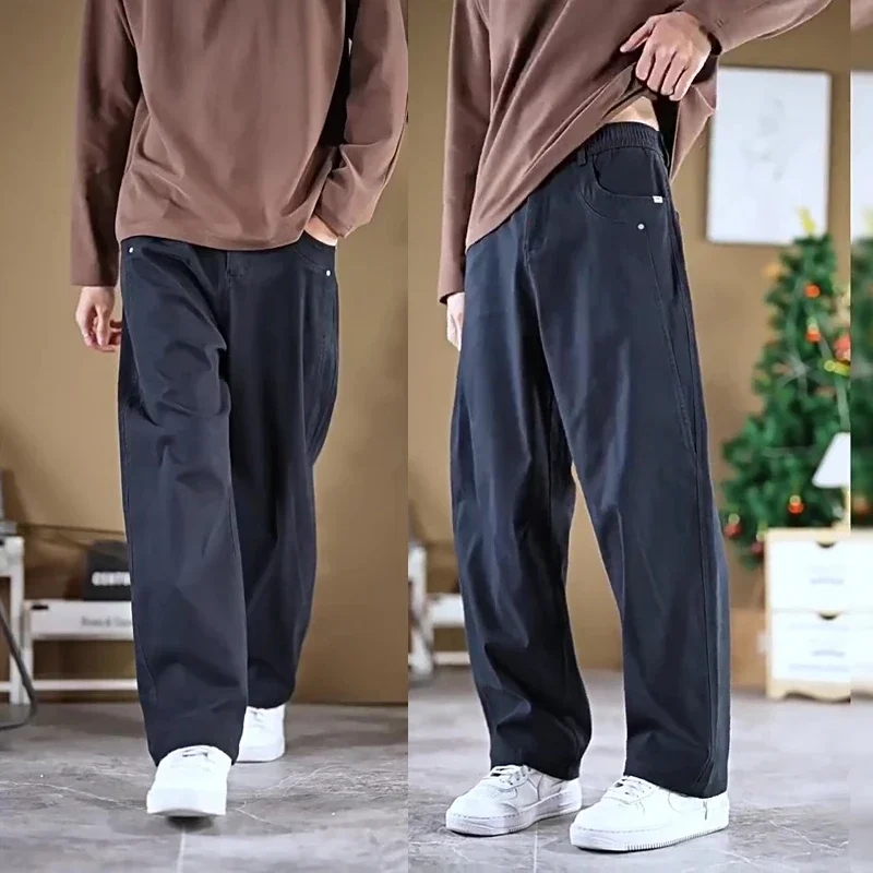 Men's Casual Knife-ape Loose Fit Sports Wearable Spring New Sle American Trendy Brand Straight Leg Long Work Pants
Men's Casual Knife-ape Loose Fit Sports Wearable Spring New Sle American Trendy Brand Straight Leg Long Work Pants