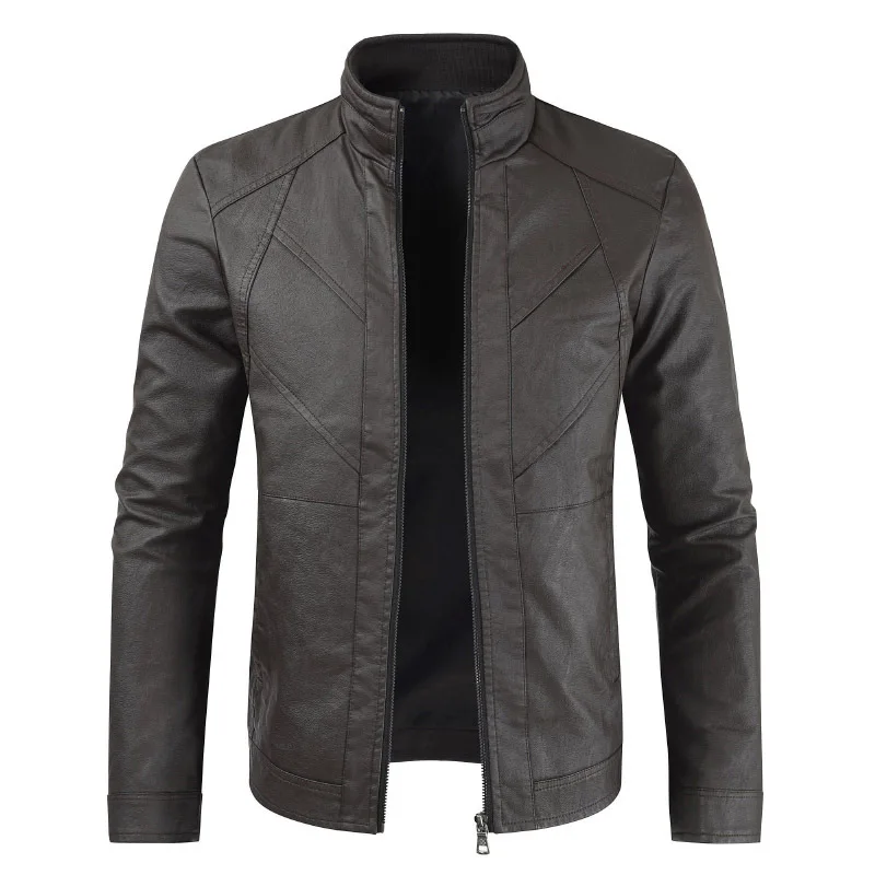 New Men Fashion Casual Motorcycle PU Leather Jacket Coat Men Faux Leather Jaqueta De Couro Masculina Leather Coat Jackets Men
New Men Fashion Casual Motorcycle PU Leather Jacket Coat Men Faux Leather Jaqueta De Couro Masculina Leather Coat Jackets Men