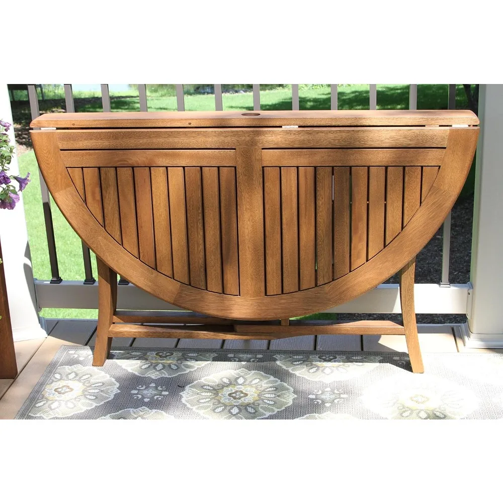 Round Folding Table, 48-Inch, Brown, Customized
Round Folding Table, 48-Inch, Brown, Customized
