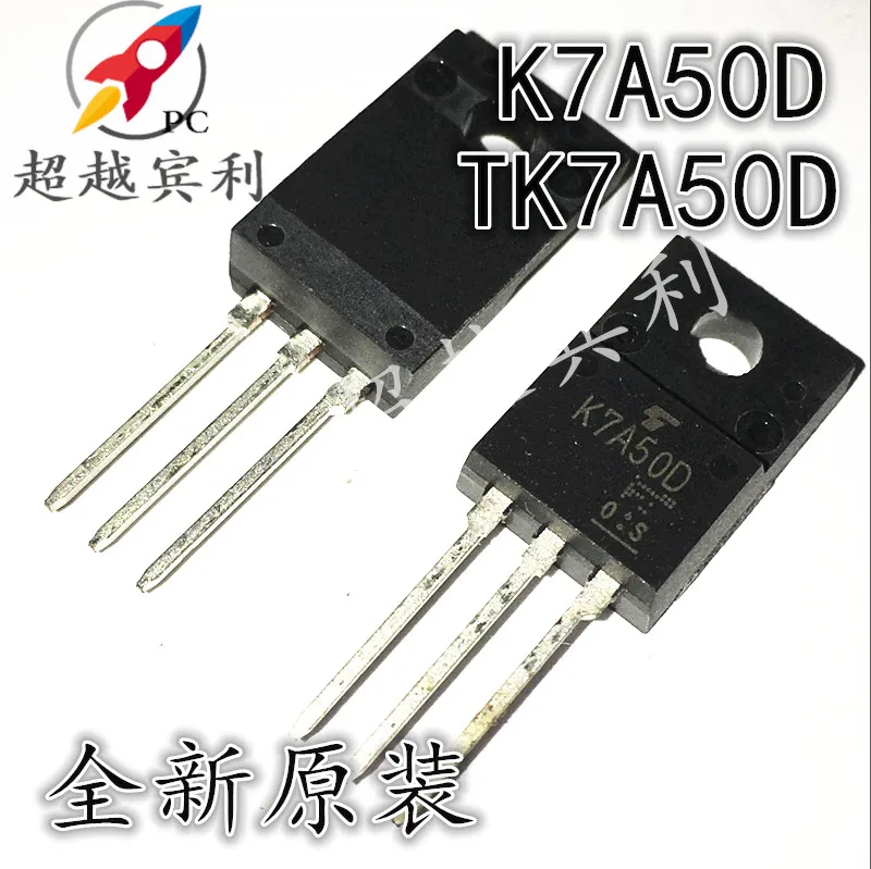 Оригинальный новый импортный полевой транзистор K7A50D TK7A50D TO-220F 7A 500V MOS, 30 шт.
Оригинальный новый импортный полевой транзистор K7A50D TK7A50D TO-220F 7A 500V MOS, 30 шт.