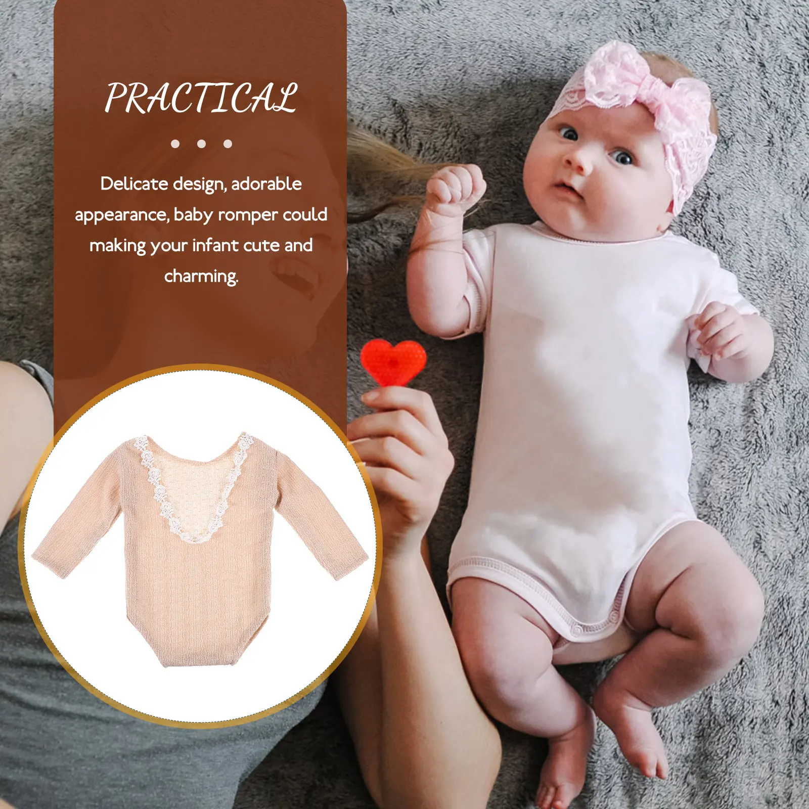 Baby Girl Long Sleeve Romper Newborn Photography Outfit Infant Girl Clothes Cute Newborn Romper for Baby Photography
Baby Girl Long Sleeve Romper Newborn Photography Outfit Infant Girl Clothes Cute Newborn Romper for Baby Photography