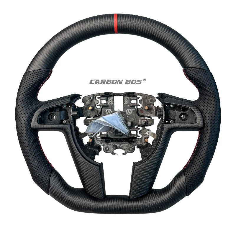 Factory hot selling custom matte black carbon fiber perforated leather sports steering wheel for Pontiac Holden G8 VF VE
Factory hot selling custom matte black carbon fiber perforated leather sports steering wheel for Pontiac Holden G8 VF VE