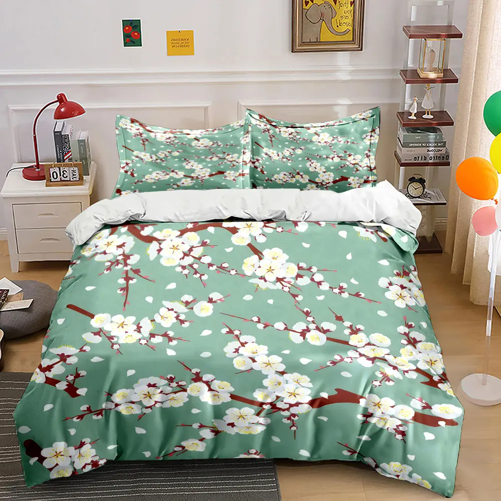 Plum blossoms with falling petals Print Bedding Set 1 Duvet Cover 2 Pillowcases for Adult and Children Luxury Gift Full Size
Plum blossoms with falling petals Print Bedding Set 1 Duvet Cover 2 Pillowcases for Adult and Children Luxury Gift Full Size