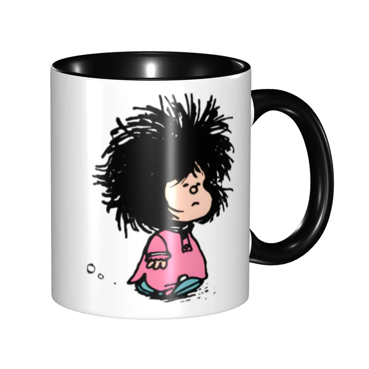 DIY Humor Manga Mafalda Ceramic Mug Custom Quino Argentina Cartoon Coffee Cup Creative Gift
DIY Humor Manga Mafalda Ceramic Mug Custom Quino Argentina Cartoon Coffee Cup Creative Gift