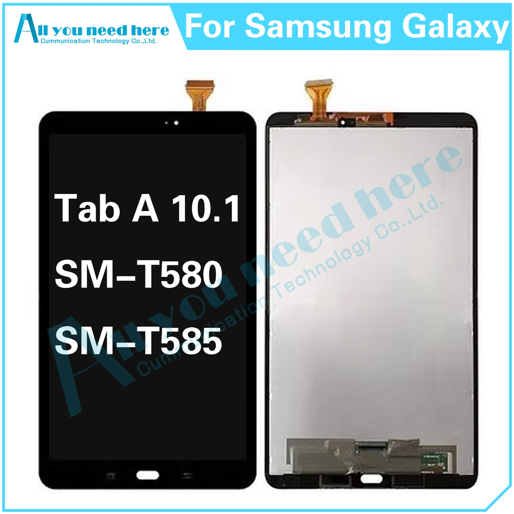 100% Test AAA For Samsung GALAXY Tab A 10.1 T580 T585 SM-T580 SM-T585 LCD Display Touch Screen Digitizer Assembly Replacement
100% Test AAA For Samsung GALAXY Tab A 10.1 T580 T585 SM-T580 SM-T585 LCD Display Touch Screen Digitizer Assembly Replacement