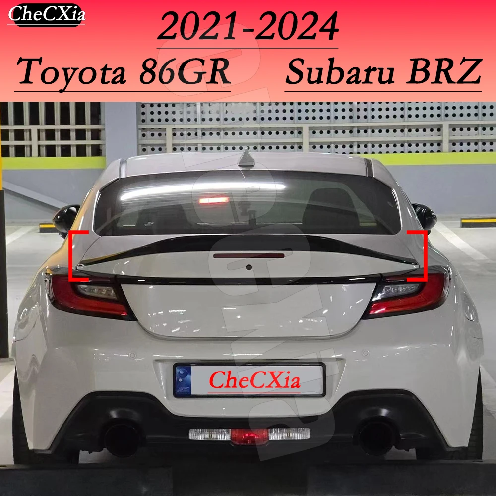For New Toyota GR86 Subaru BRZ 100% Real Carbon Fiber Highquality Rear Spoiler Trunk Lid Diffuser TRD Style
For New Toyota GR86 Subaru BRZ 100% Real Carbon Fiber Highquality Rear Spoiler Trunk Lid Diffuser TRD Style