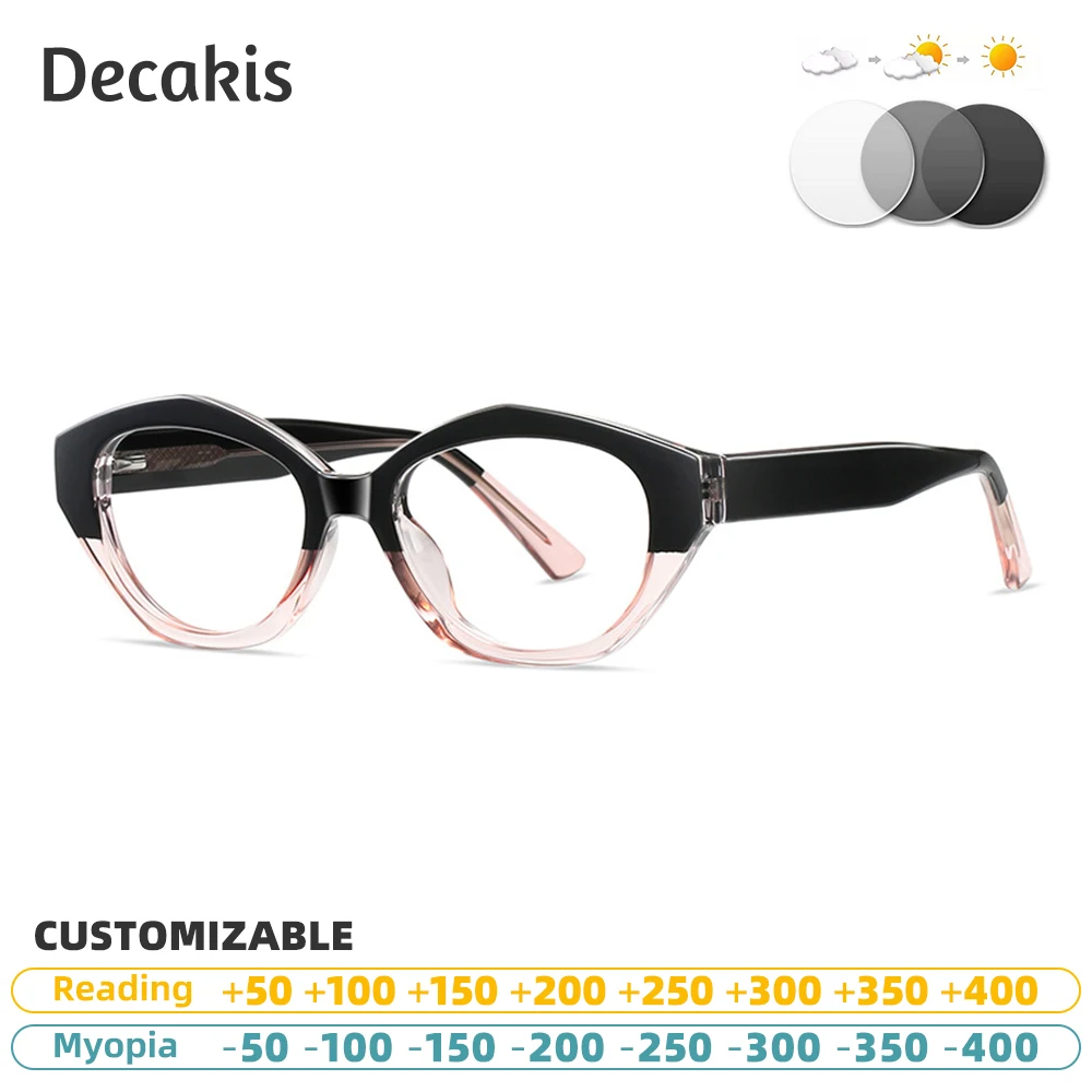 Small Readers for Women Photochromic Reading Glasses with Spring Hinge Blue Light Blocking Ladies Prescription Optical Lenses -1 
Small Readers for Women Photochromic Reading Glasses with Spring Hinge Blue Light Blocking Ladies Prescription Optical Lenses -1