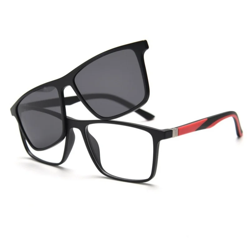 Magnet Optical Frame Men Sepectacle With Polarized Sungalsses Clip Super Light Comofortable Glasses Spring Temple Flexible 56mm
Magnet Optical Frame Men Sepectacle With Polarized Sungalsses Clip Super Light Comofortable Glasses Spring Temple Flexible 56mm