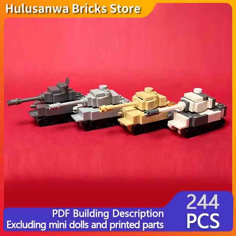 Tiger I Military Tanks Model MOC Building Bricks War Equipment Modular Technology Gifts Holiday Assemble Children Toys Suit
Tiger I Military Tanks Model MOC Building Bricks War Equipment Modular Technology Gifts Holiday Assemble Children Toys Suit