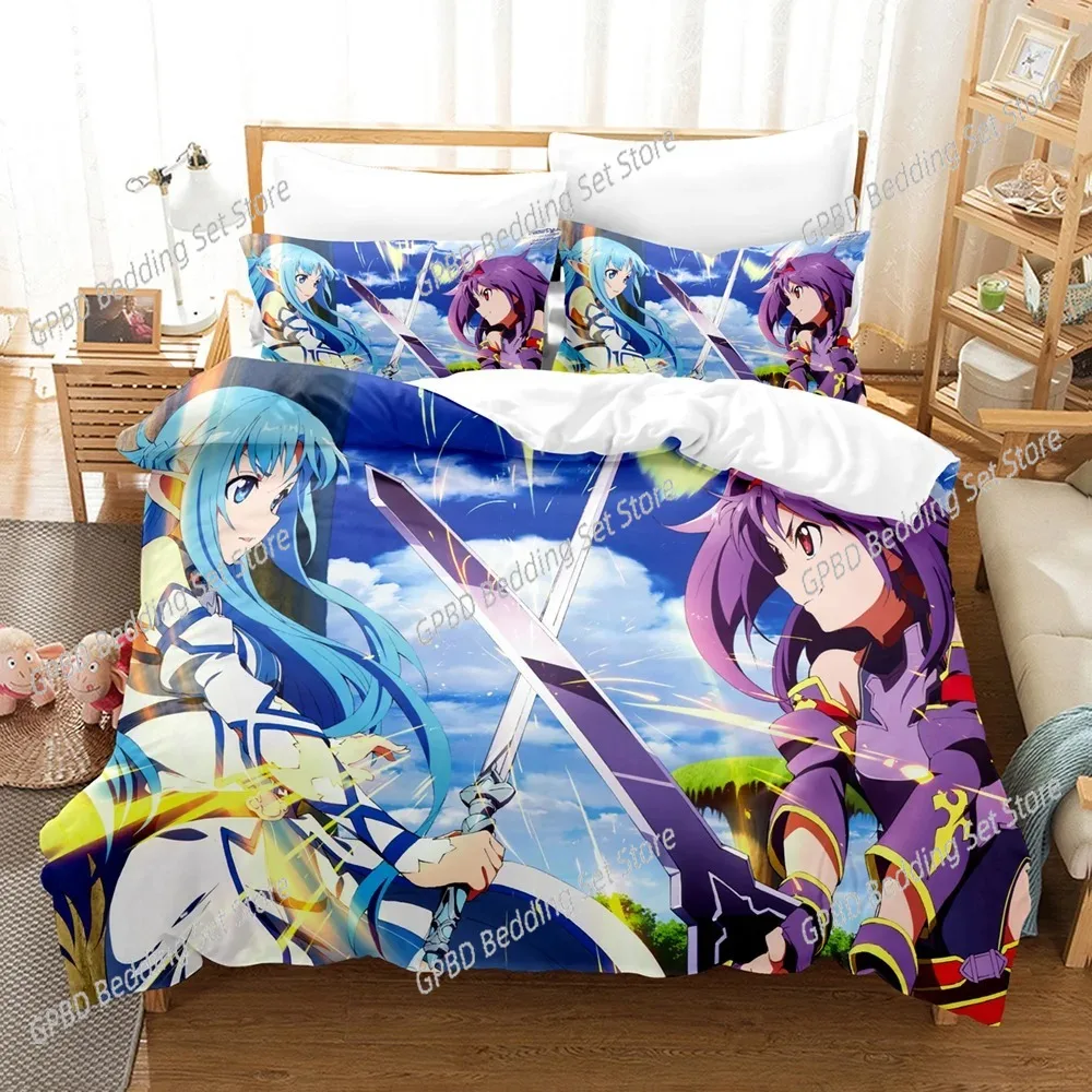 3D Print Anime Sword God Domain Bedding Sets Duvet Cover Set With Pillowcase Twin Full Queen King Duvet Cover
3D Print Anime Sword God Domain Bedding Sets Duvet Cover Set With Pillowcase Twin Full Queen King Duvet Cover