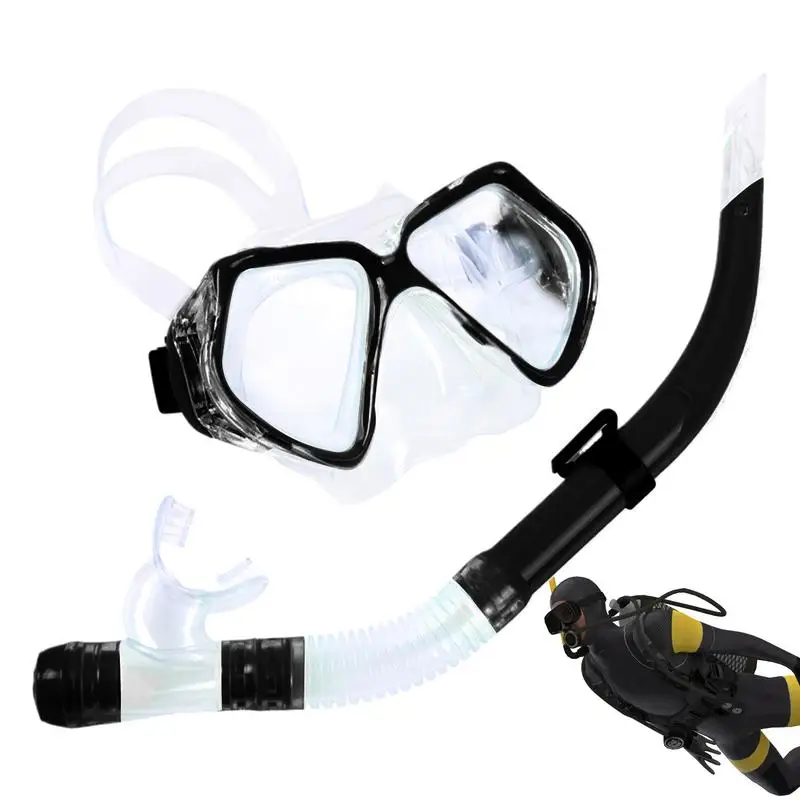 Scuba Masque And Snorkel Scuba Gear Adult Goggles Anti-Leak & Anti-Fog Panoramic View Snorkeling Gear Tempered Glass
Scuba Masque And Snorkel Scuba Gear Adult Goggles Anti-Leak & Anti-Fog Panoramic View Snorkeling Gear Tempered Glass