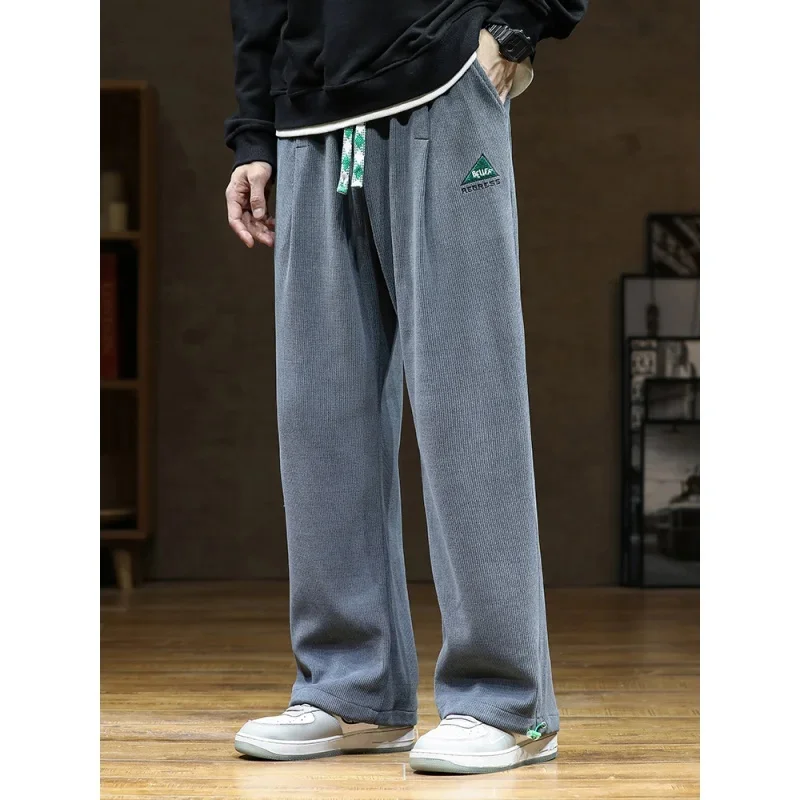 Men'S Corduroy Casual Pants Adjustable Wide Leg Jogging Sweatpants Large Size Streetwear Loose Straight
Men'S Corduroy Casual Pants Adjustable Wide Leg Jogging Sweatpants Large Size Streetwear Loose Straight
