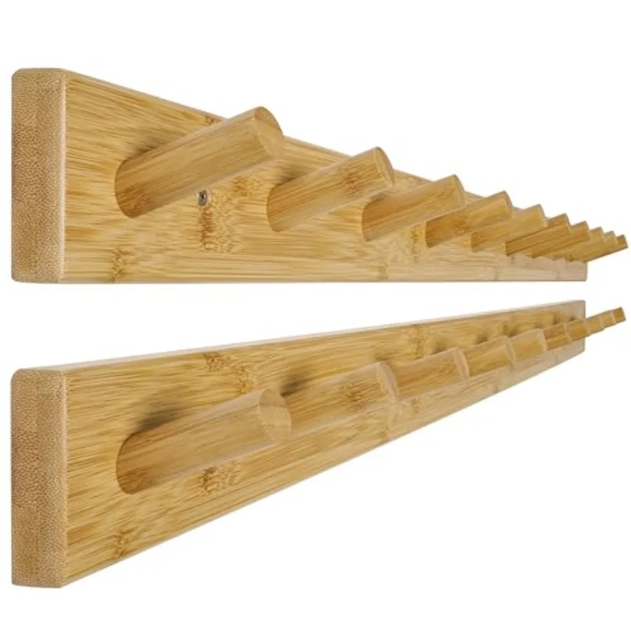 Coat Rack Wall Mounted 10 Hooks 38" Long Coat Hanger Wall Mount Peg Rail Hat Hooks for Hanging Caps Jackets Clothes 2 Packs
Coat Rack Wall Mounted 10 Hooks 38" Long Coat Hanger Wall Mount Peg Rail Hat Hooks for Hanging Caps Jackets Clothes 2 Packs