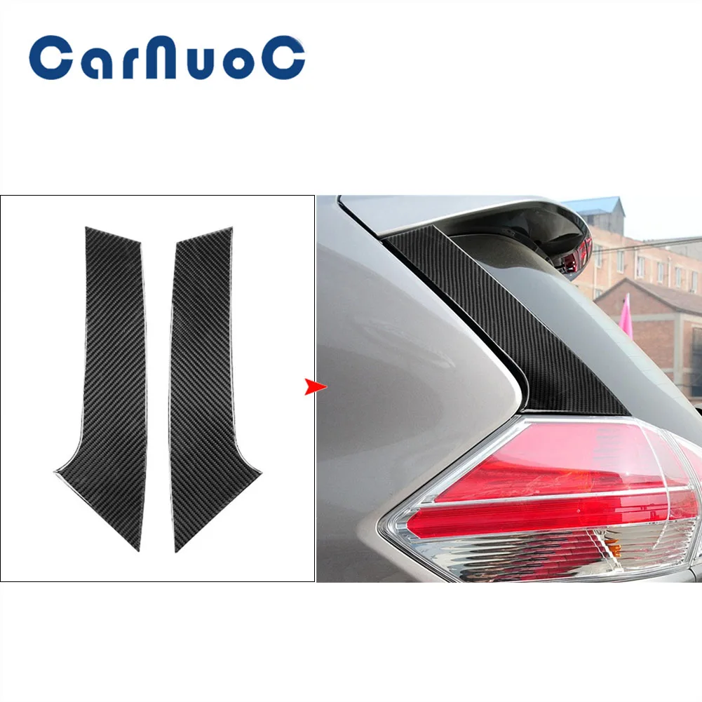 Car Carbon Fiber Sticker Rear Window Glass Side Panel Decoration Cover Trim For Nissan Rogue 2014 2015 2016 Moulding Accessories
Car Carbon Fiber Sticker Rear Window Glass Side Panel Decoration Cover Trim For Nissan Rogue 2014 2015 2016 Moulding Accessories