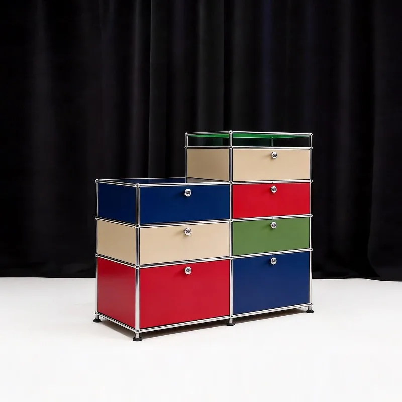 Shoe cabinet Multi-layer storage Color splicing module Storage cabinet Design sense Villa wall foyer cabinet
Shoe cabinet Multi-layer storage Color splicing module Storage cabinet Design sense Villa wall foyer cabinet