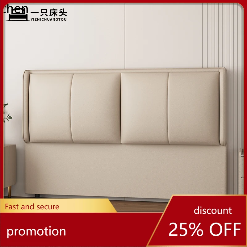 HXL Genuine Leather Soft Bedside Simple Ultra-Thin Floor Backrest Board Solid Wood Single Purchase
HXL Genuine Leather Soft Bedside Simple Ultra-Thin Floor Backrest Board Solid Wood Single Purchase