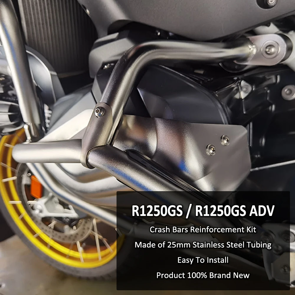 NEW For BMW R1250GS R 1250GS 1250 GS Adventure ADV Motorcycle Engine Crash Bar Bumper Frame Protection Reinforcement Bar Kit
NEW For BMW R1250GS R 1250GS 1250 GS Adventure ADV Motorcycle Engine Crash Bar Bumper Frame Protection Reinforcement Bar Kit