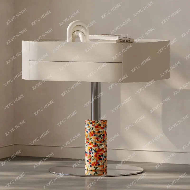 LDisplay Trendy Bedside Tables Aesthetic Modern Creative Delicacy Night Table Luxury Bedroom Furniture
LDisplay Trendy Bedside Tables Aesthetic Modern Creative Delicacy Night Table Luxury Bedroom Furniture