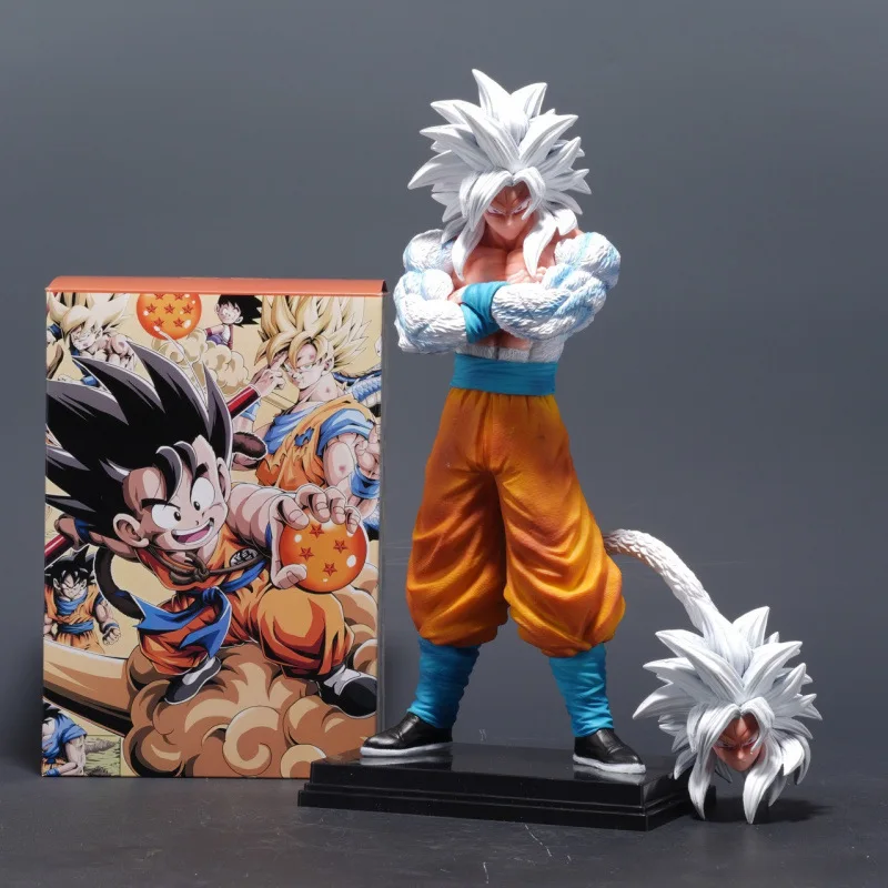 32cm Dragon Ball Super Saiyan 4 Goku Figure Son Goku Action Figures Pvc Statue Collection White Hair Model Fans Collect Gifts
32cm Dragon Ball Super Saiyan 4 Goku Figure Son Goku Action Figures Pvc Statue Collection White Hair Model Fans Collect Gifts