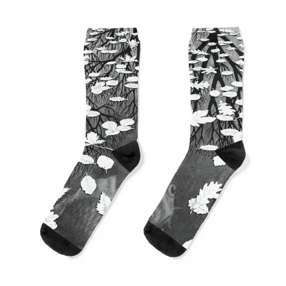 Three Worlds by M.C. Escher Socks colored crazy Wholesale Children's Socks Woman Men's
Three Worlds by M.C. Escher Socks colored crazy Wholesale Children's Socks Woman Men's