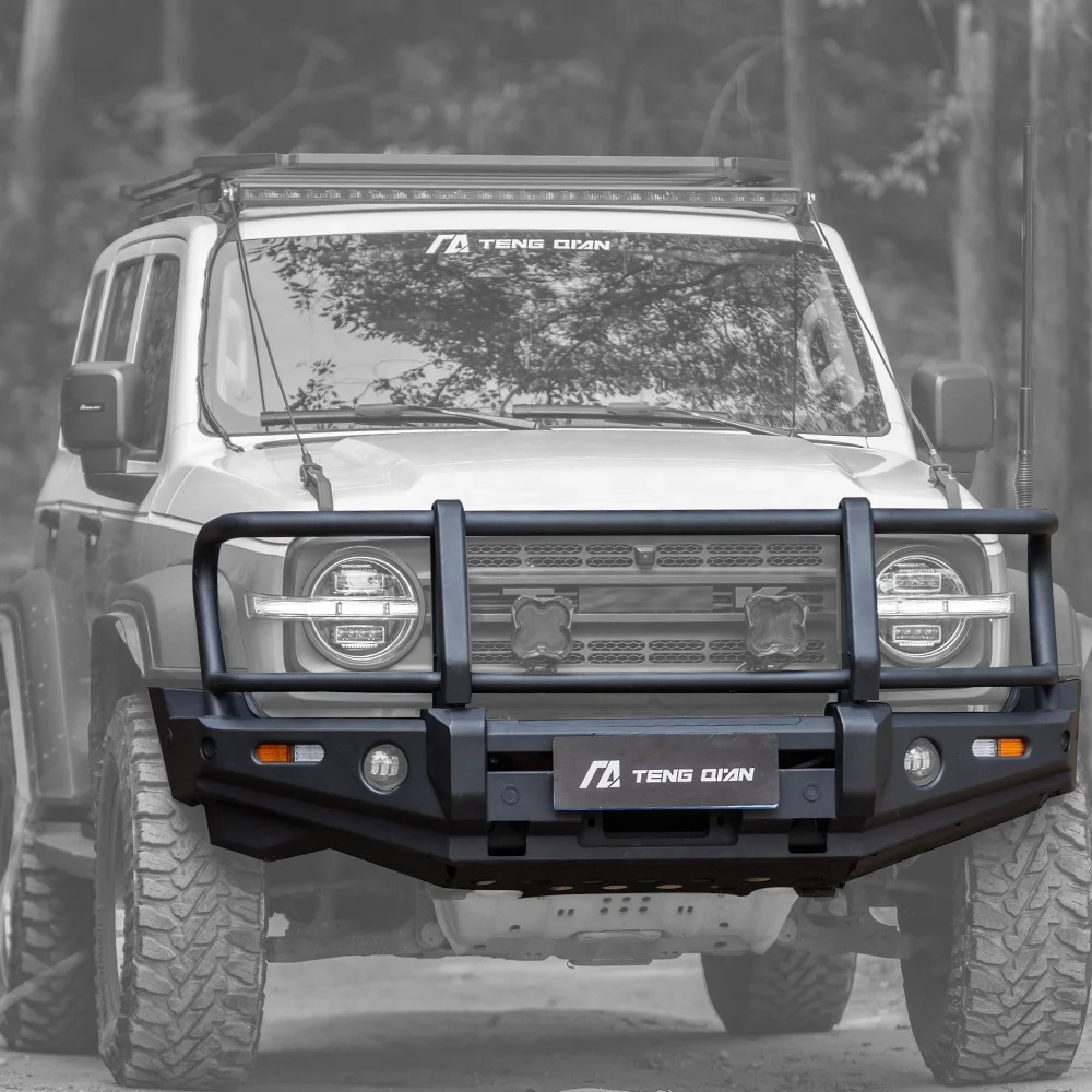 Apollo Aluminum Alloy Bull Bar Front Bumper For Tank 300 With Fog Light Turn Light
Apollo Aluminum Alloy Bull Bar Front Bumper For Tank 300 With Fog Light Turn Light