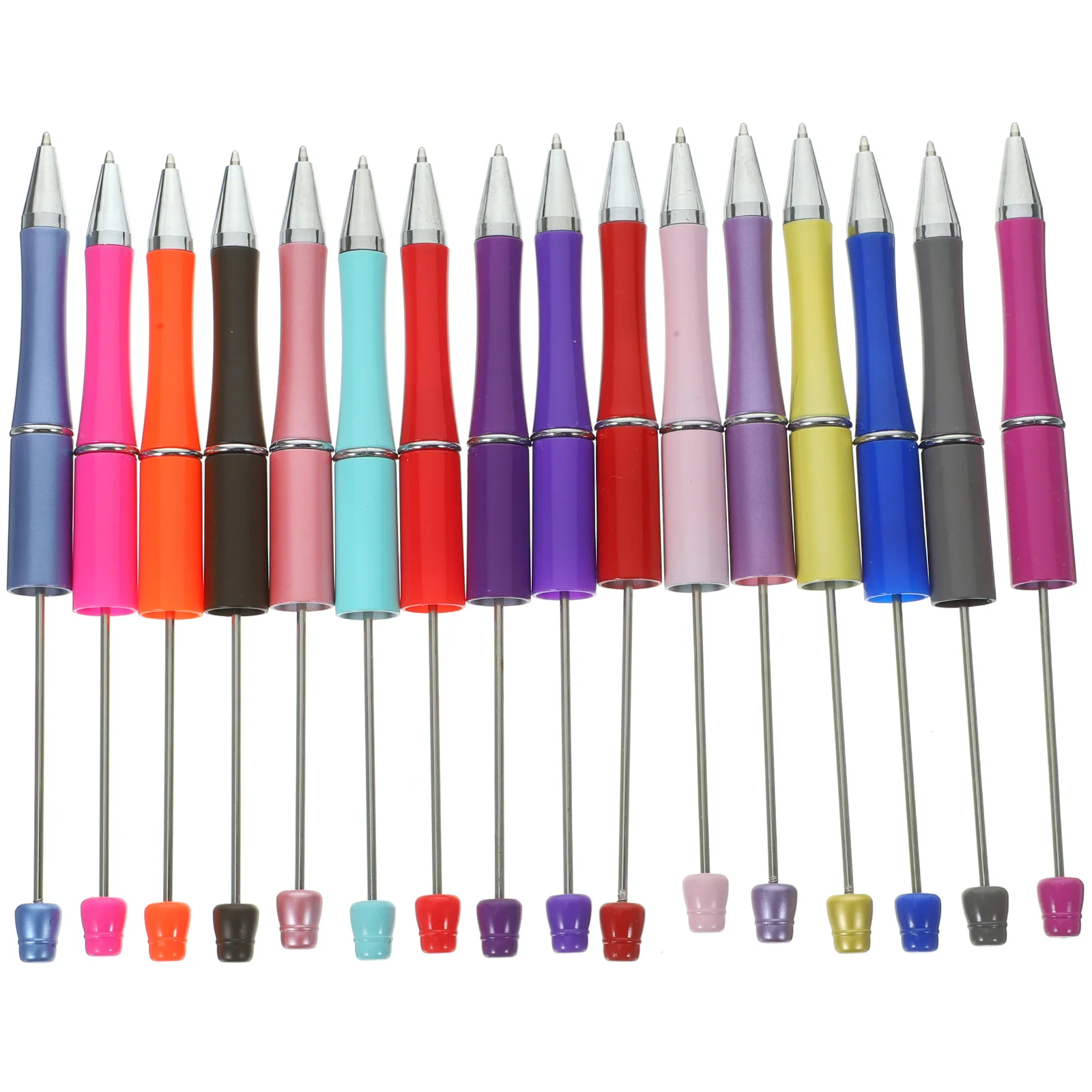 16 Pcs Ball Pens DIY Plastic Beaded Creative Handmade Ballpoint 16pcs/pack Mixed Colors Fountain Beadable Bulk Tricolor
16 Pcs Ball Pens DIY Plastic Beaded Creative Handmade Ballpoint 16pcs/pack Mixed Colors Fountain Beadable Bulk Tricolor