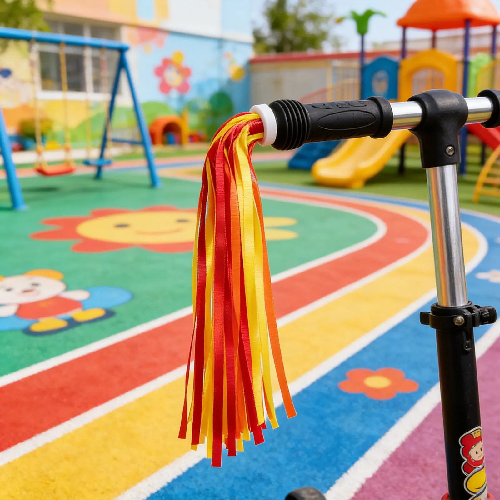 2Pcs Childrens Scooter Handlebar Ribbons with Loud Bell Vibrant Bike Streamers for Girls Boys Tricycle Scooter Decoration
2Pcs Childrens Scooter Handlebar Ribbons with Loud Bell Vibrant Bike Streamers for Girls Boys Tricycle Scooter Decoration