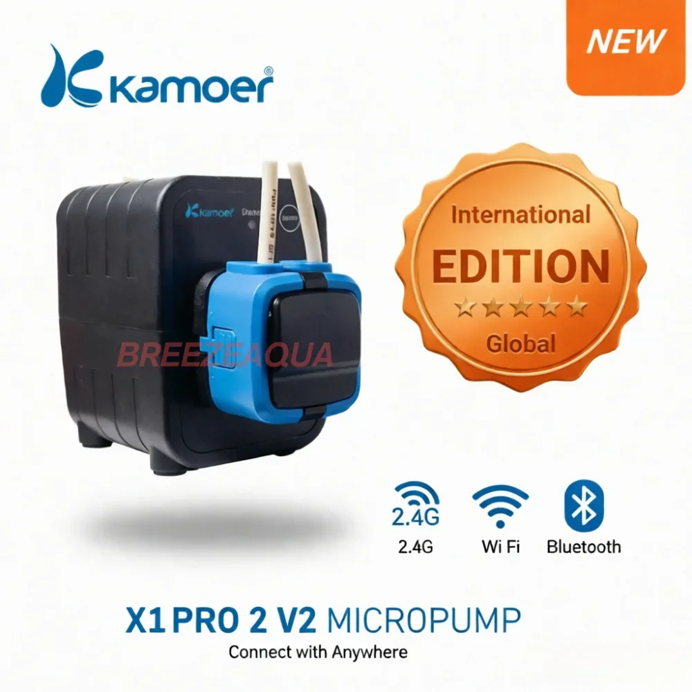 Kamoer X1 PRO 2 V2 WiFi Bluetooth APP Dosing Pump Coral Reef Fish Tank Aquarium Pump Nutrient Droplet Pump
Kamoer X1 PRO 2 V2 WiFi Bluetooth APP Dosing Pump Coral Reef Fish Tank Aquarium Pump Nutrient Droplet Pump