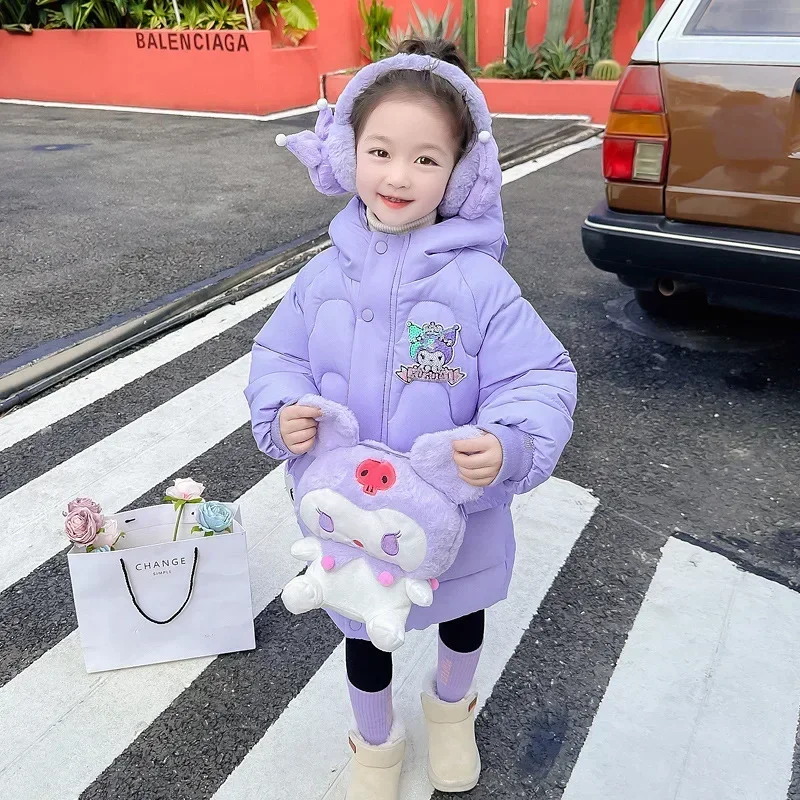 Sweet Kuromi Cotton Padded Coat Cute Cartoon Sanrio Ins Kawaii Jacket Princess Long Sleeve Clothing Ins Gifts for Girls
Sweet Kuromi Cotton Padded Coat Cute Cartoon Sanrio Ins Kawaii Jacket Princess Long Sleeve Clothing Ins Gifts for Girls