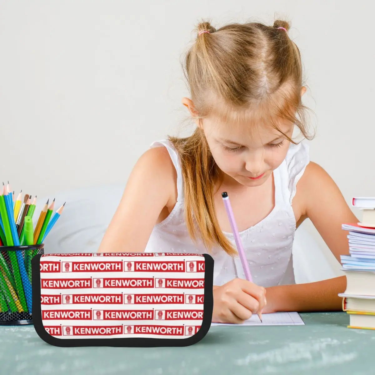 Kenworth Logo Pencil Case Pencil Pouch Large Storage Pen Box Pencil Bag for Kids Gifts
Kenworth Logo Pencil Case Pencil Pouch Large Storage Pen Box Pencil Bag for Kids Gifts