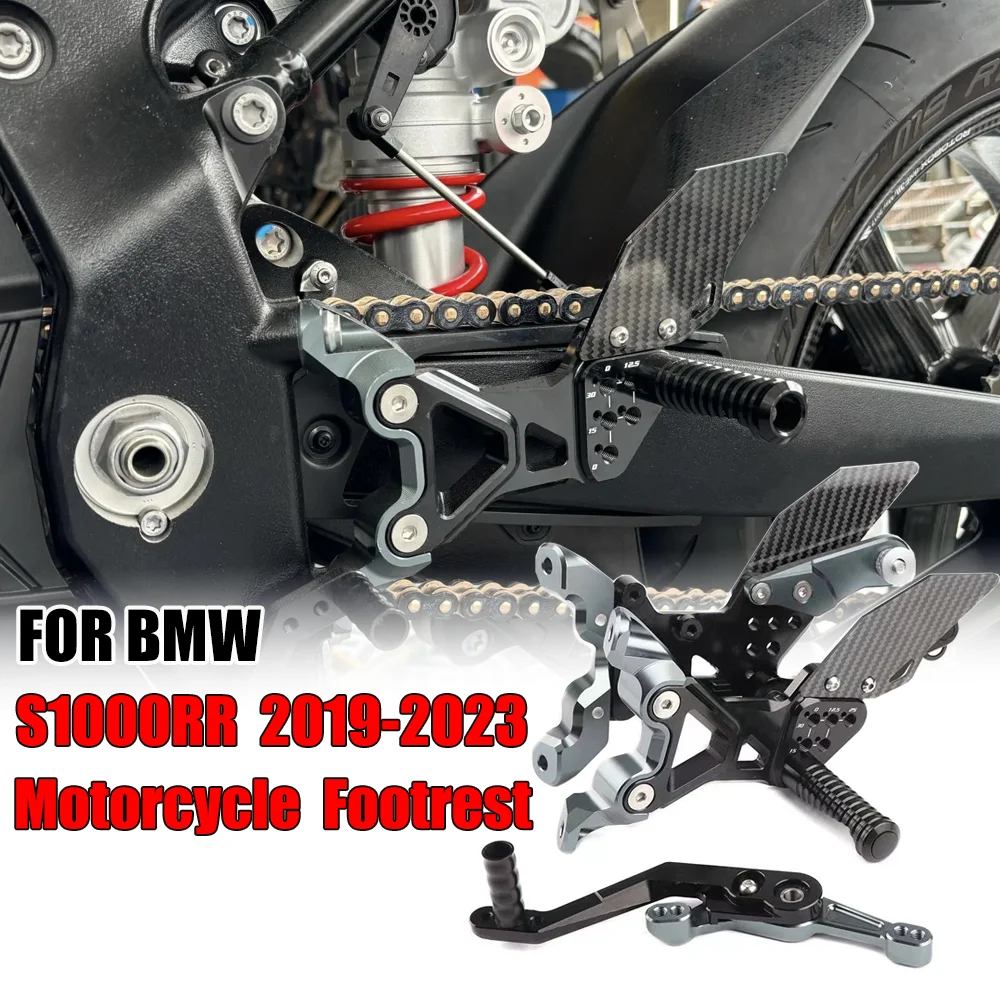 Регулируемые подножки для ног, подножки для BMW S1000RR 2019 2020 2021 2022 2023, комплекты задних подножек из углеродного волокна для мотоцикла, подножки для ног
Регулируемые подножки для ног, подножки для BMW S1000RR 2019 2020 2021 2022 2023, комплекты задних подножек из углеродного волокна для мотоцикла, подножки для ног