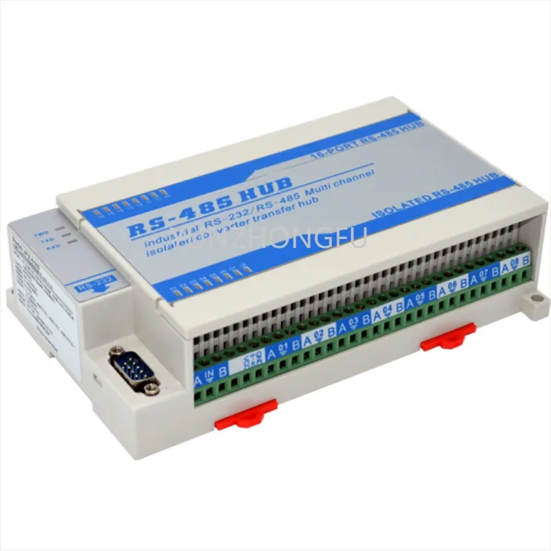 2-way 16-way 16-port RS485 hub hub sharer distributor splitter JPX-6160 Lightning protection isolation type
2-way 16-way 16-port RS485 hub hub sharer distributor splitter JPX-6160 Lightning protection isolation type