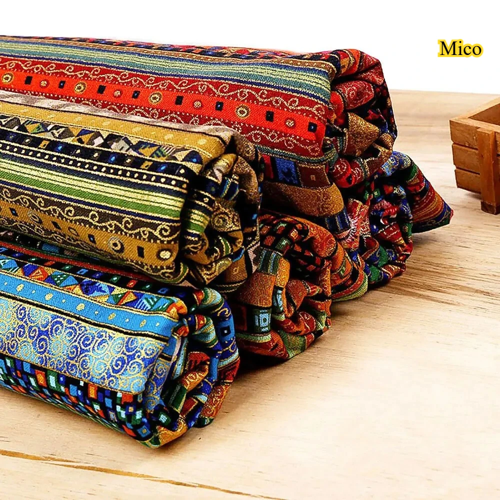 1 meter ✨ Bronzing Ethnic Cotton Linen Fabric, Durable Household Textile Cloth for Home Decoration Sewing, Apparel & Bag Making
1 meter ✨ Bronzing Ethnic Cotton Linen Fabric, Durable Household Textile Cloth for Home Decoration Sewing, Apparel & Bag Making