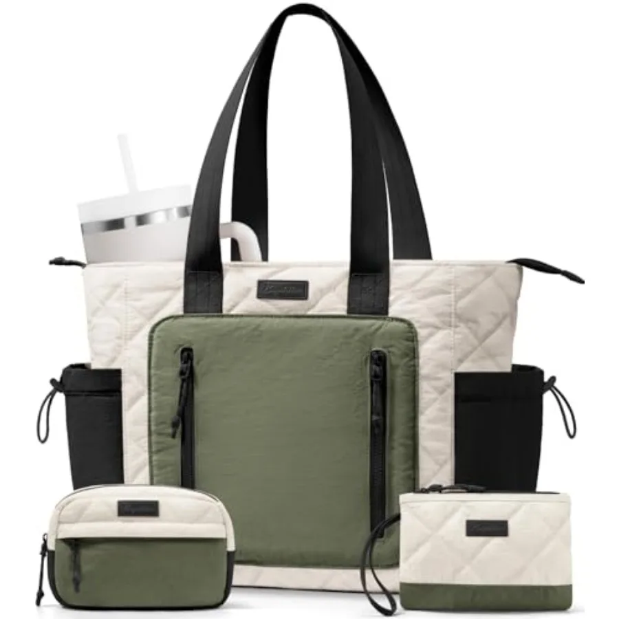 Puffer Tote Bag for Women, Lightweight Puffy Work Laptop Handbag Teacher Nurse Quilted School Daily Travel Gym Bag Daily Carry
Puffer Tote Bag for Women, Lightweight Puffy Work Laptop Handbag Teacher Nurse Quilted School Daily Travel Gym Bag Daily Carry