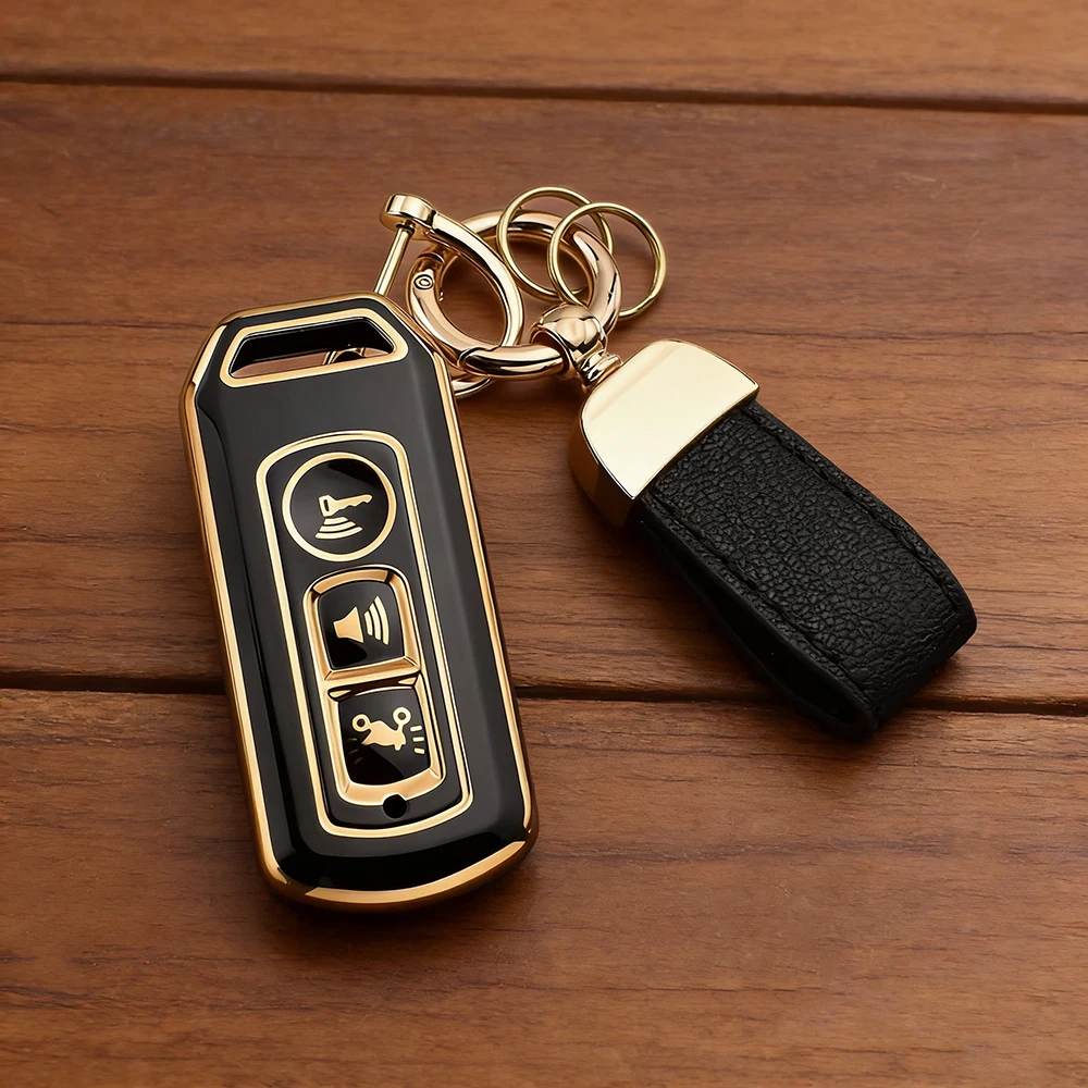 3 Buttons Soft TPU Key Fob Cover for Honda Forza 750/300 & PCX XADV 350 SH 350 - Anti-Scratch Protective Car Remote Key Case
3 Buttons Soft TPU Key Fob Cover for Honda Forza 750/300 & PCX XADV 350 SH 350 - Anti-Scratch Protective Car Remote Key Case