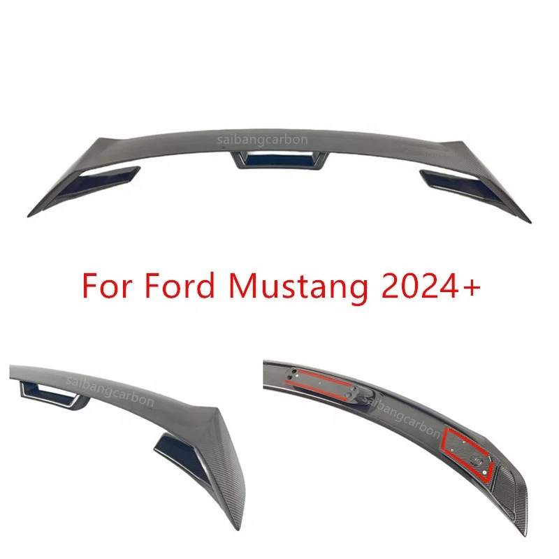 For Ford Mustang S650 GT Style Carbon Fiber Rear Wing Spoiler For 2024 Ford Mustang Accessories
For Ford Mustang S650 GT Style Carbon Fiber Rear Wing Spoiler For 2024 Ford Mustang Accessories