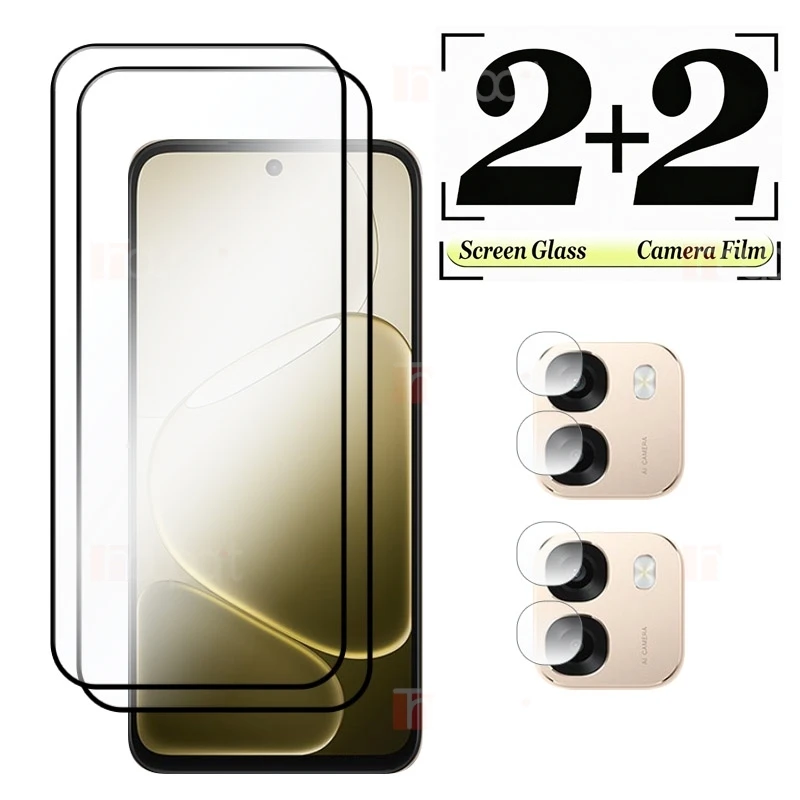4-IN-1For OPPO K14 Glass Screen Protector High-Clarity Bright Crystal Front Film+K14 Soft back Lens film
4-IN-1For OPPO K14 Glass Screen Protector High-Clarity Bright Crystal Front Film+K14 Soft back Lens film