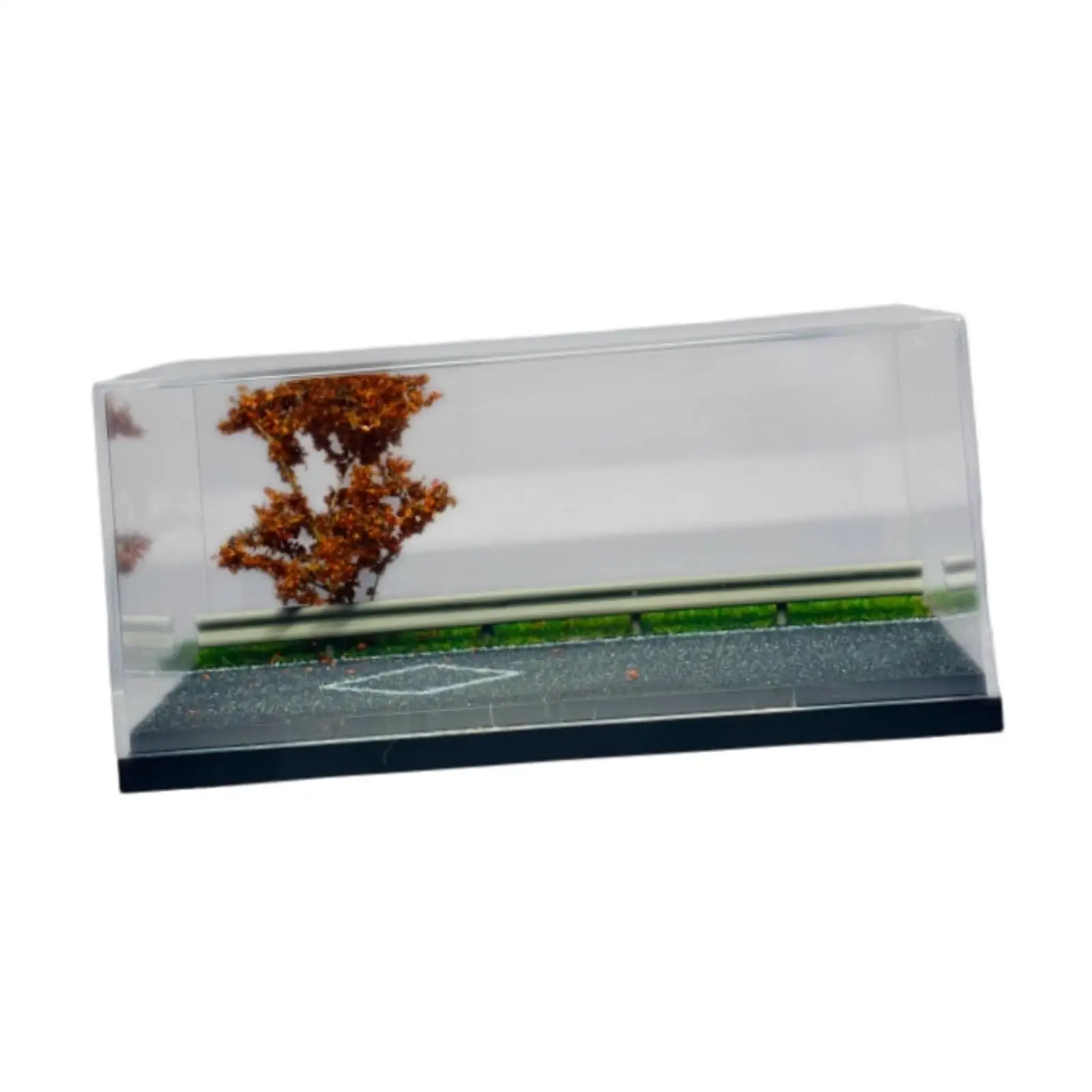 1/64 Diecast Car Display Case Display Box with Artificial Glass and Tree Transparent Cover Autumn Highway Storage Case
1/64 Diecast Car Display Case Display Box with Artificial Glass and Tree Transparent Cover Autumn Highway Storage Case
