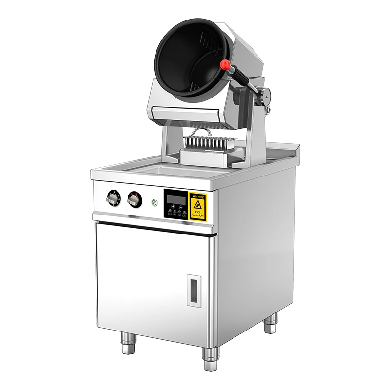 Automatic 360mm Cooking Robot Fried Rice Wok Machine For Kitchen Restaurant Stir Fry Gas Commercial Cooker Food Rotating Drum
Automatic 360mm Cooking Robot Fried Rice Wok Machine For Kitchen Restaurant Stir Fry Gas Commercial Cooker Food Rotating Drum