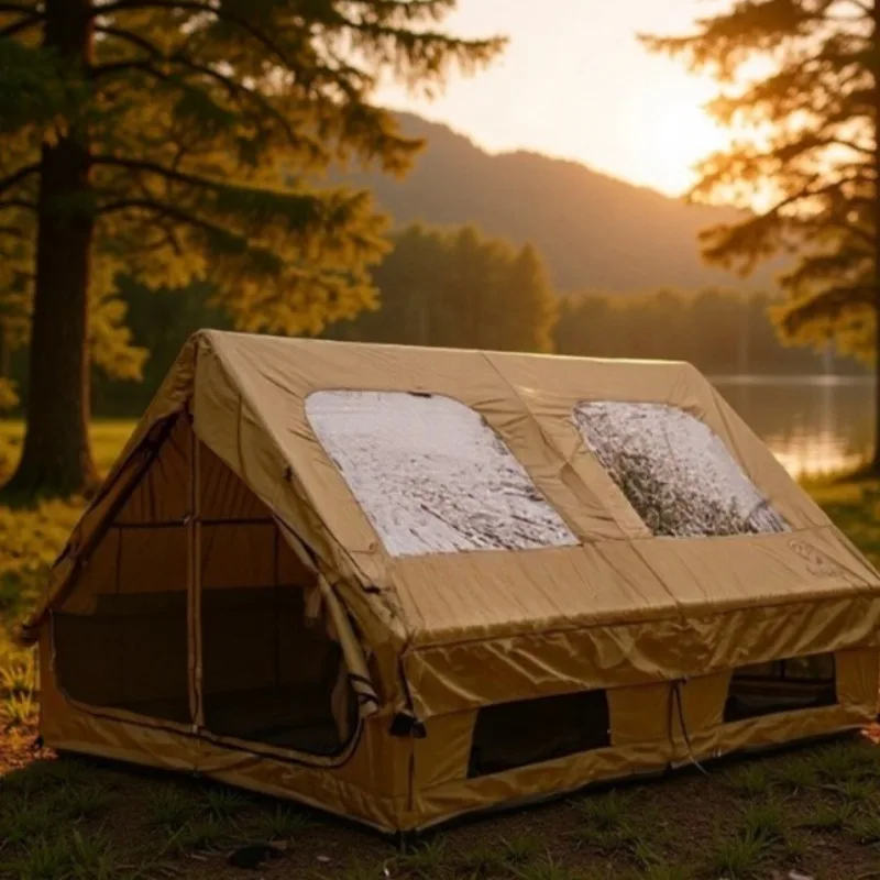 Солнцезащитные надувные палатки большого пространства, утолщенные палатки с быстрым автоматическим открытием, удобные многофункциональные принадлежности для кемпинга
Солнцезащитные надувные палатки большого пространства, утолщенные палатки с быстрым автоматическим открытием, удобные многофункциональные принадлежности для кемпинга