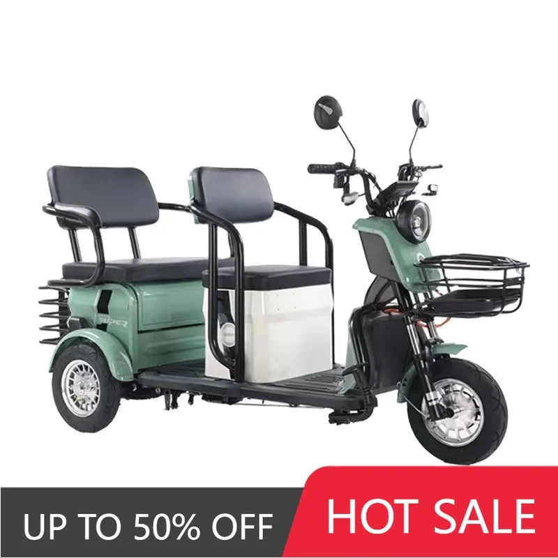 TTY China Budget Adult Electric Tricycle - Rechargeable Three-Wheeled Daily Transporter
TTY China Budget Adult Electric Tricycle - Rechargeable Three-Wheeled Daily Transporter