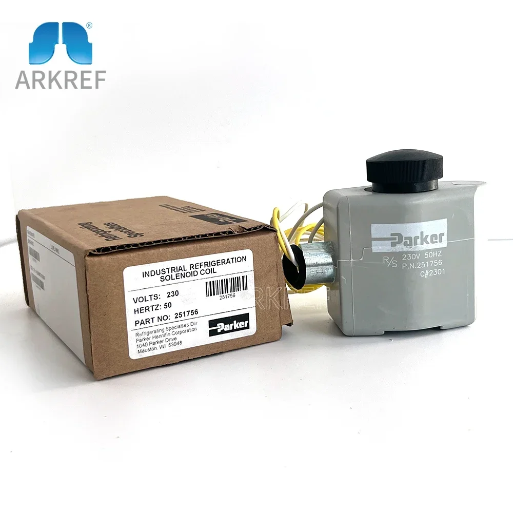 New and Original Parker Industrial Solenoid Valve Coil 230V 50HZ 251756
New and Original Parker Industrial Solenoid Valve Coil 230V 50HZ 251756