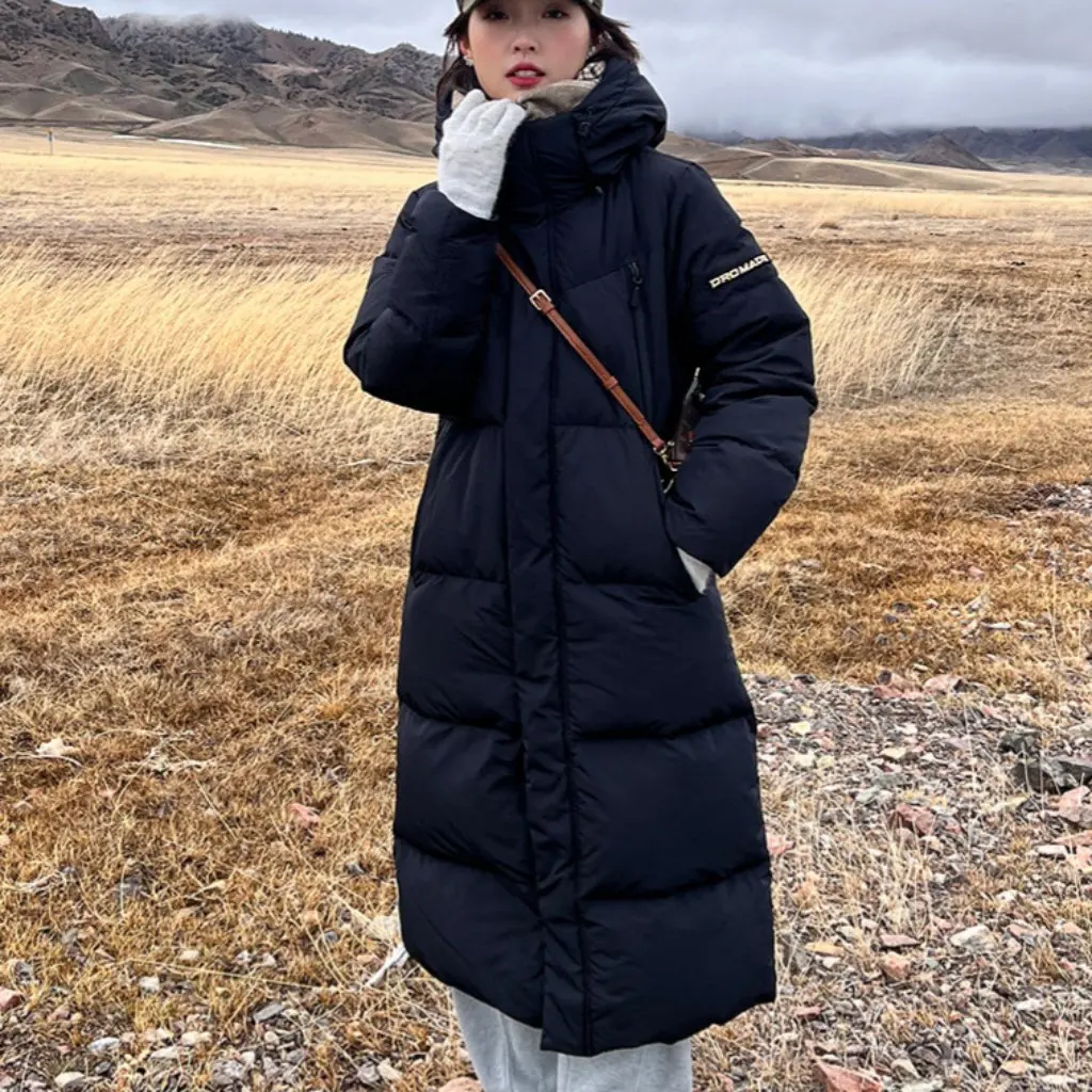 Winter Women's Thickened Cotton-Padded Jacket Korean Style Mid-Length Outwear with Letters Trendy down Cotton Coat for Ladies
Winter Women's Thickened Cotton-Padded Jacket Korean Style Mid-Length Outwear with Letters Trendy down Cotton Coat for Ladies