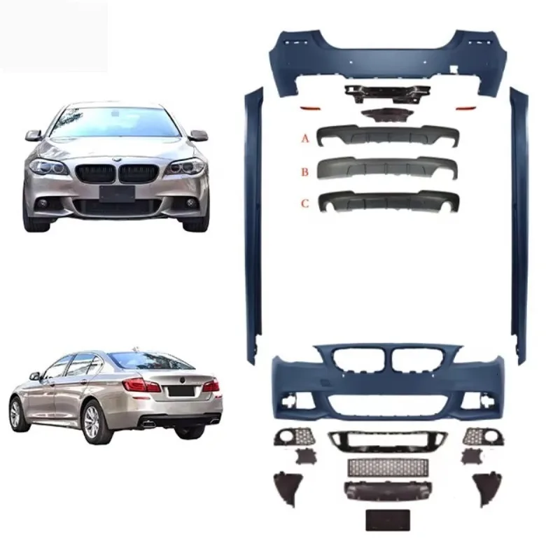 FW Factory for 5 Series F10 F18 2011-2017 Body Kit Upgrade MT Style Front/Rear Bumper Grille Spoiler Fender Skirt Clips Bolt-On
FW Factory for 5 Series F10 F18 2011-2017 Body Kit Upgrade MT Style Front/Rear Bumper Grille Spoiler Fender Skirt Clips Bolt-On
