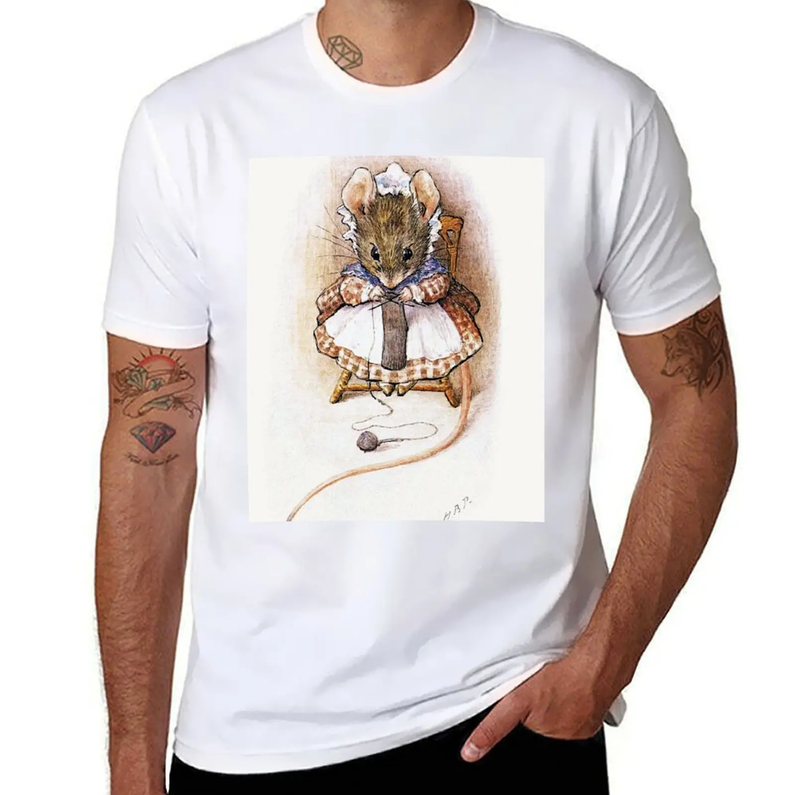 Knitting Mouse - Beatrix Potter T-Shirt clothes essential t shirt mens workout shirts
Knitting Mouse - Beatrix Potter T-Shirt clothes essential t shirt mens workout shirts