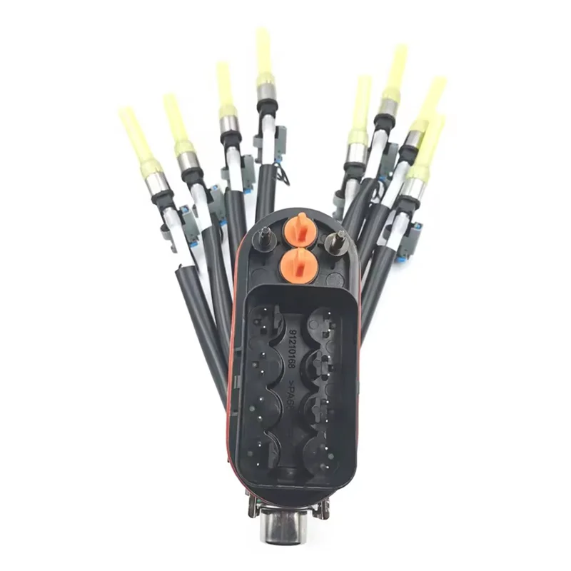 FJ504 89060440 17114163 93441235 2173029 8-Cylinder Fuel Spider Injector For Chevy Suburban Savana 5.0L 5.7L V8-T61C
FJ504 89060440 17114163 93441235 2173029 8-Cylinder Fuel Spider Injector For Chevy Suburban Savana 5.0L 5.7L V8-T61C